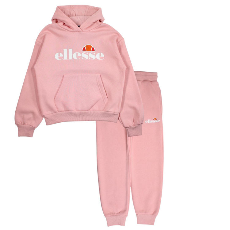 Picture of SJ00432-ELLESSE GIRLS HIGH QUALITY FLEECY THERMAL TRACKSUIT